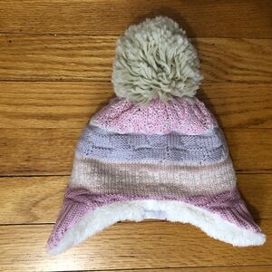 North Face Size 6-24 Months Winter Pom Pom Hat